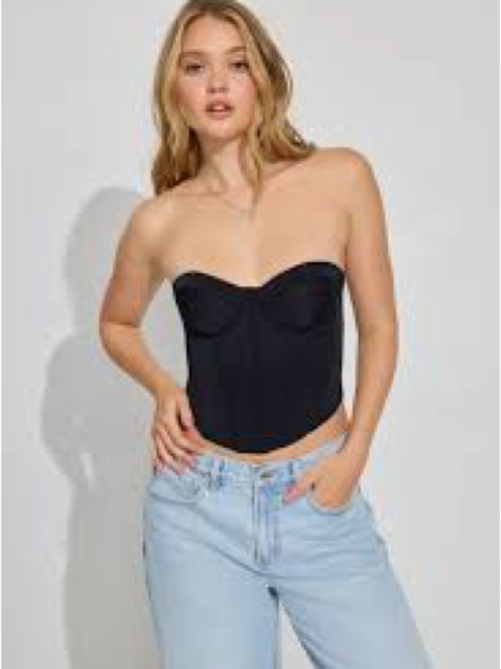 Black Corset top Forever 21 - Size M